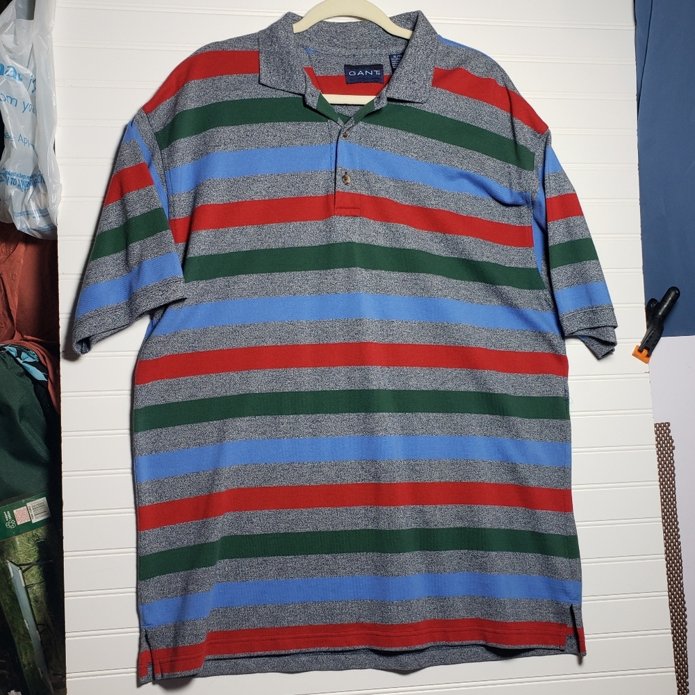 GANT Striped Polo Shirt